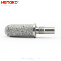 2 0.5 micras 1/2 &quot;NPT 1/4&quot; Barb 316L SS Autor de microfusión de acero inoxidable Piedra de oxígeno por Hengko